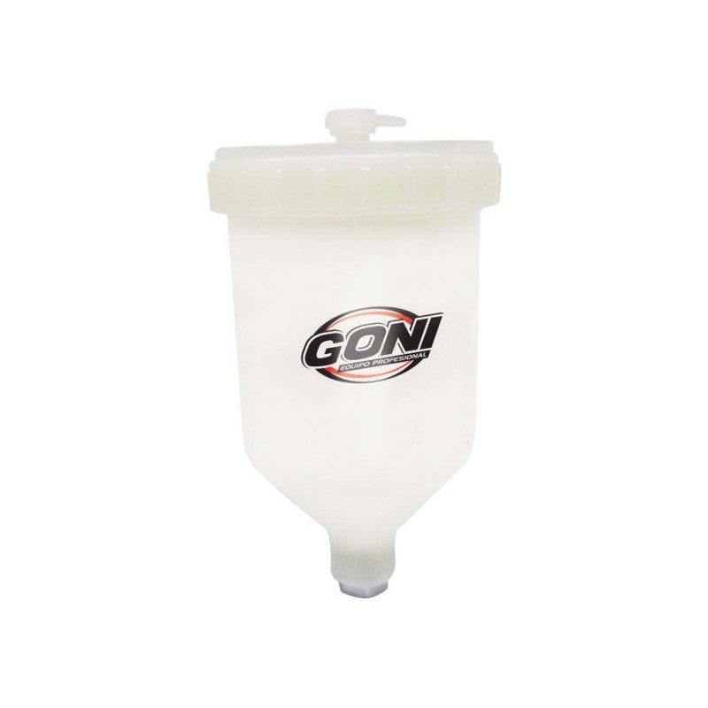 Vaso de plástico para pistola de gravedad 377 Goni