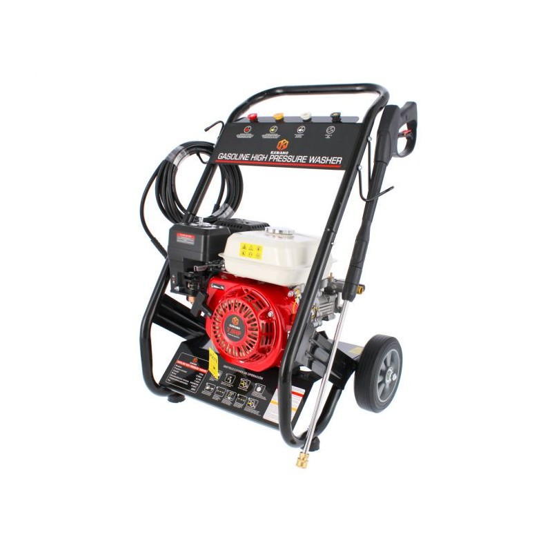 Hidrolavadora 2500 PSI con motor a gasolina KWE-3000 kawano