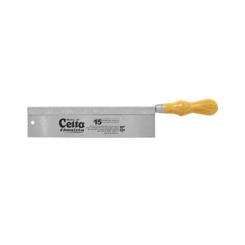Serrucho para ebanista 10" Celta