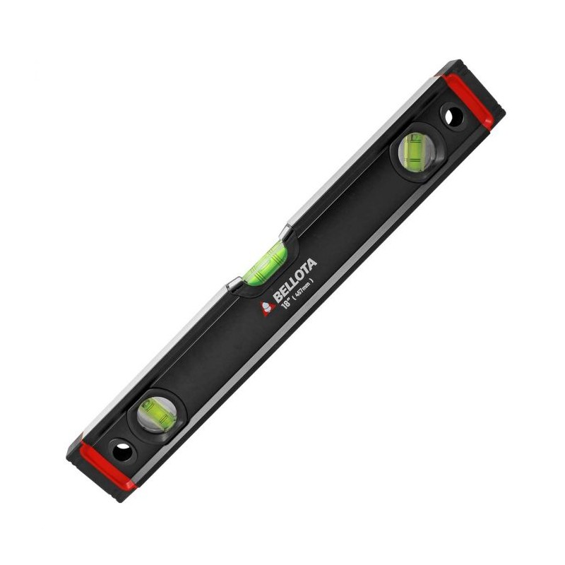 Nivel de aluminio reforzado 18" 7SPLEV18PR Bellota