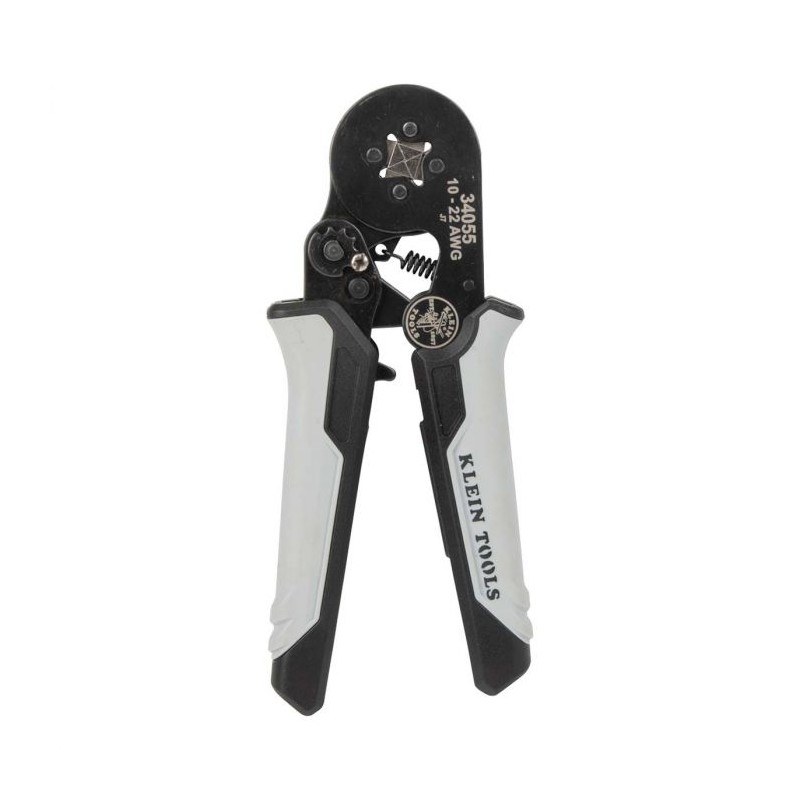 Pinza ponchadora cuadrada de férulas para cable de 10-22 AWG 34055 Klein Tools