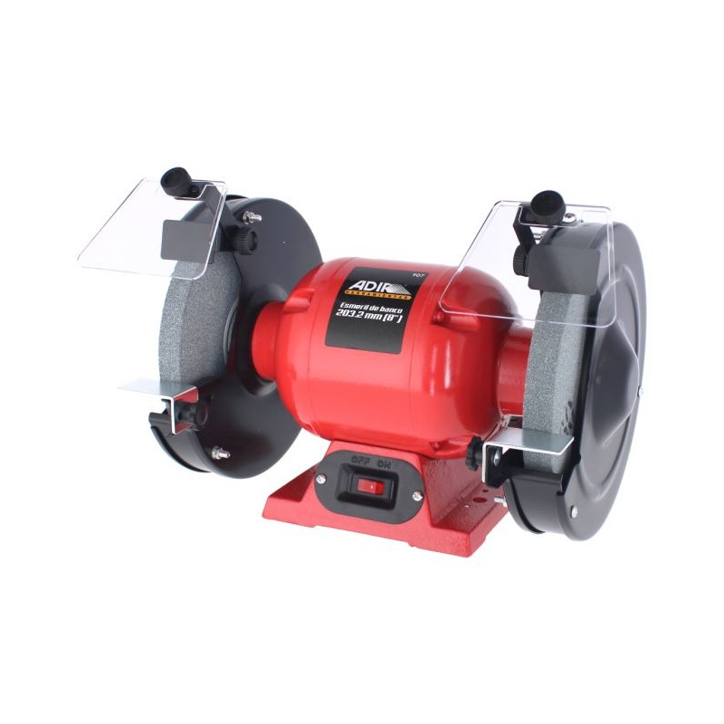 Esmeril de banco de 8" 3/4 HP 907 Adir