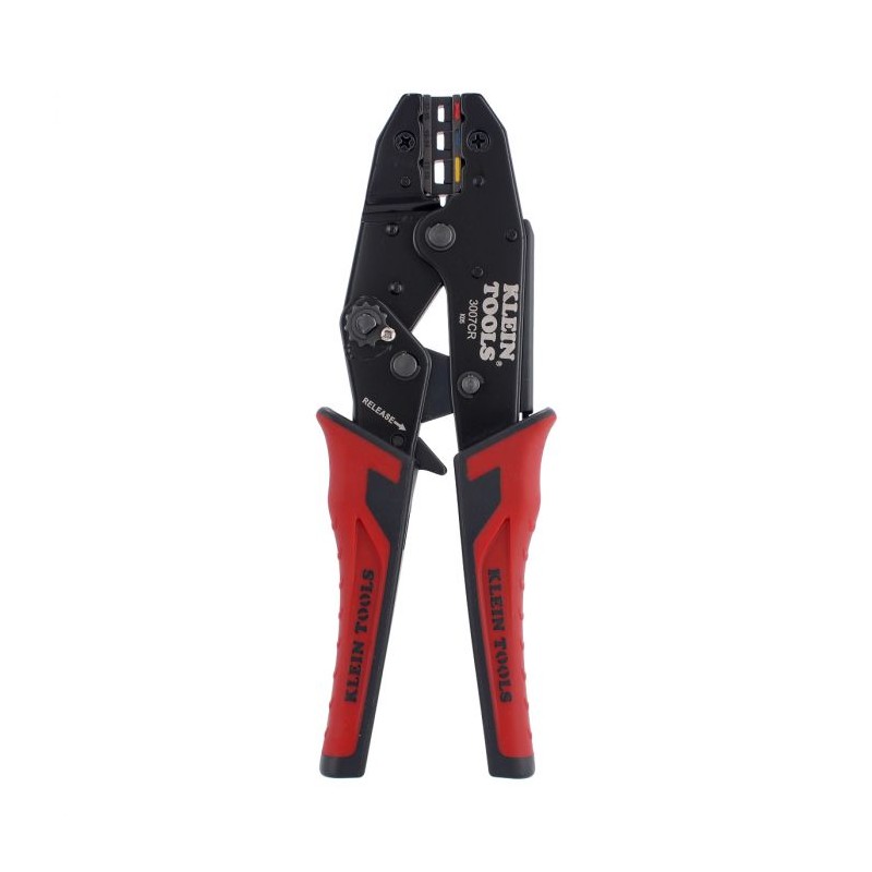 Pinza ponchadora para terminales termocontraíbles, cable de 10 a 22 AWG 3007CR Klein Tools