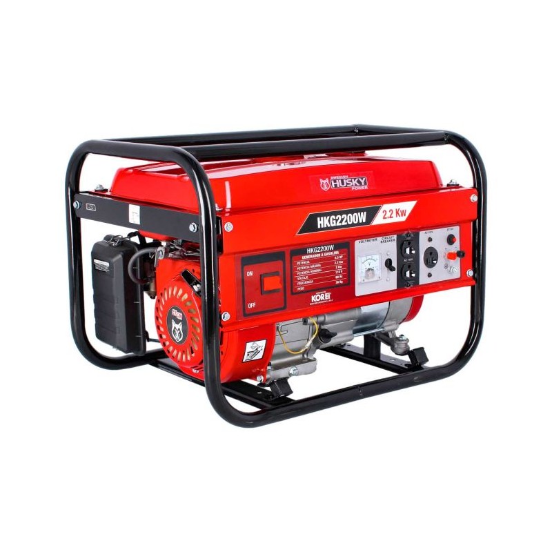 Generador portátil a gasolina 2.0 - 2.2 KW HKG2200W Swedish Husky