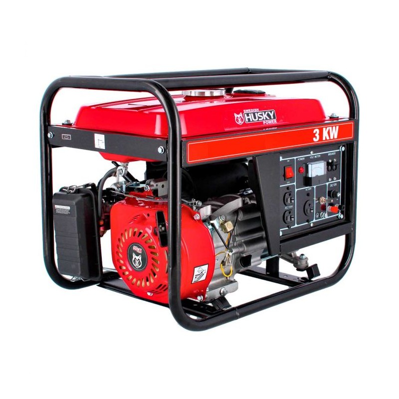 Generador portátil a gasolina 2.8 - 3 KW HKG3100 Swedish Husky