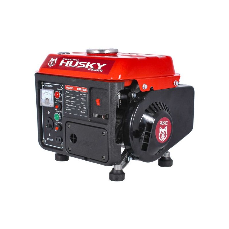 Generador portátil a gasolina 750 - 900 W HKG1000 Swedish Husky