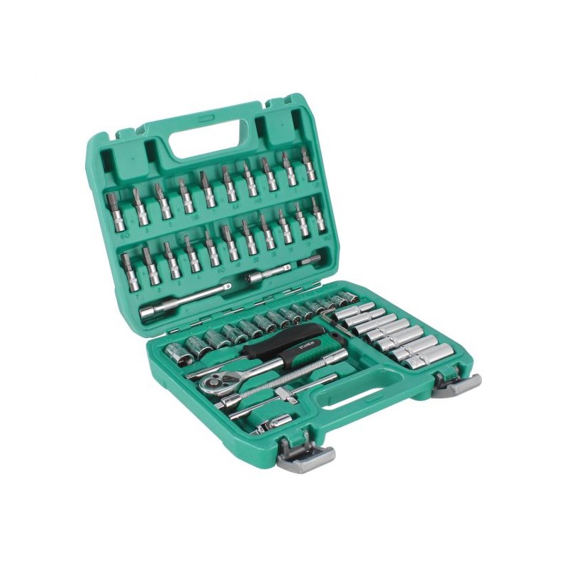Juego de herramientas mando 1/4" 53 piezas JL-53 Stanew