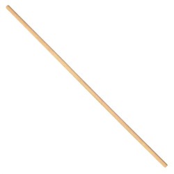 Mango de madera para escoba 47.5" Toolcraft