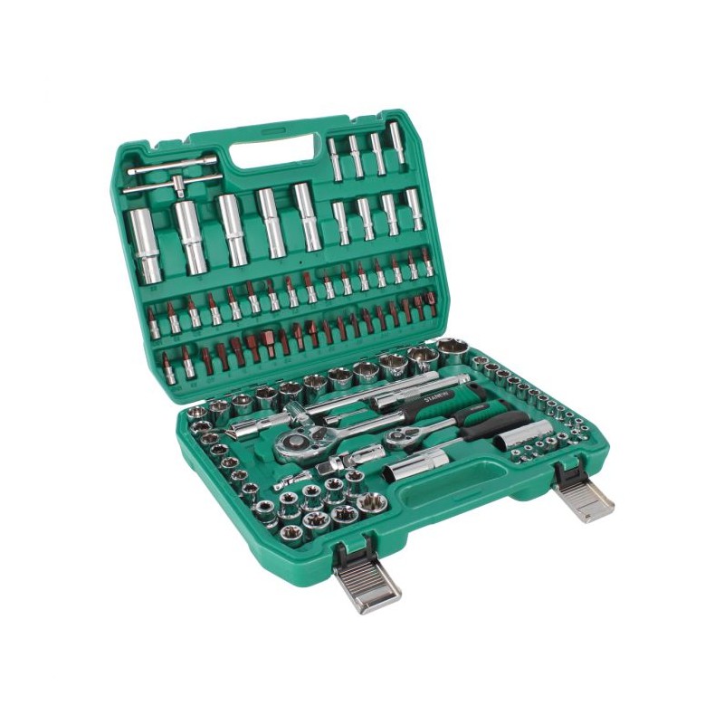 Autoclé milimétrico 108 piezas con estuche JL-108 Stanew