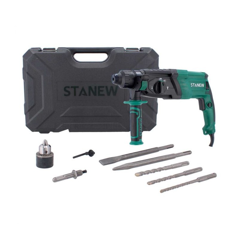 Rotomartillo perforador cincelador SDS Plus 1,000 W 2653 Stanew