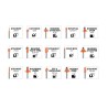 Kit de brocas para Router 15 piezas TEENO
