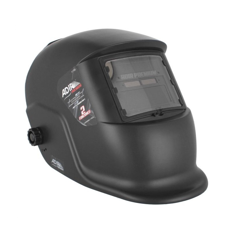 Careta electrónica de oscurecimiento automático negro 11705 Adir