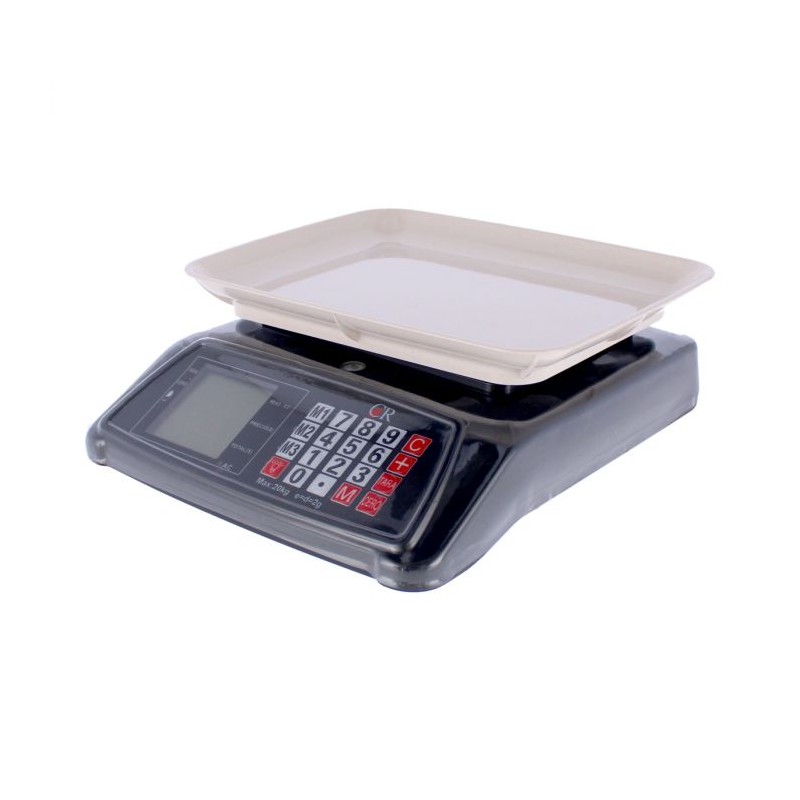 Bascula electrónica 20 Kg CR20 Noval