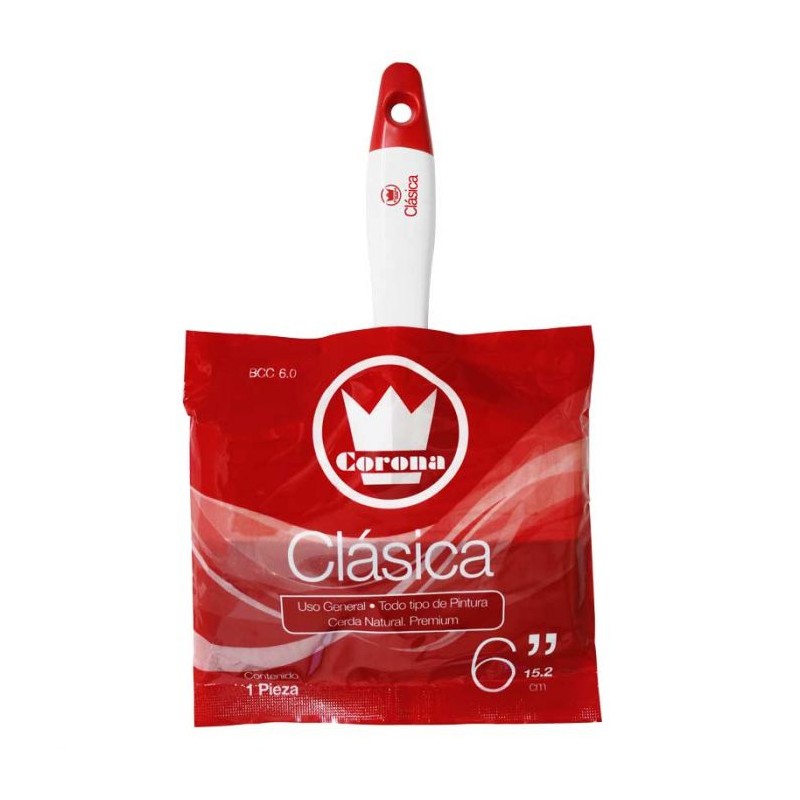 Brocha clásica de 6" Corona