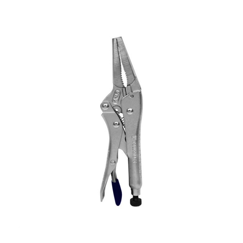 Pinza de presión punta larga 6" Toolcraft
