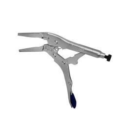 Pinza de presión punta larga 6" Toolcraft