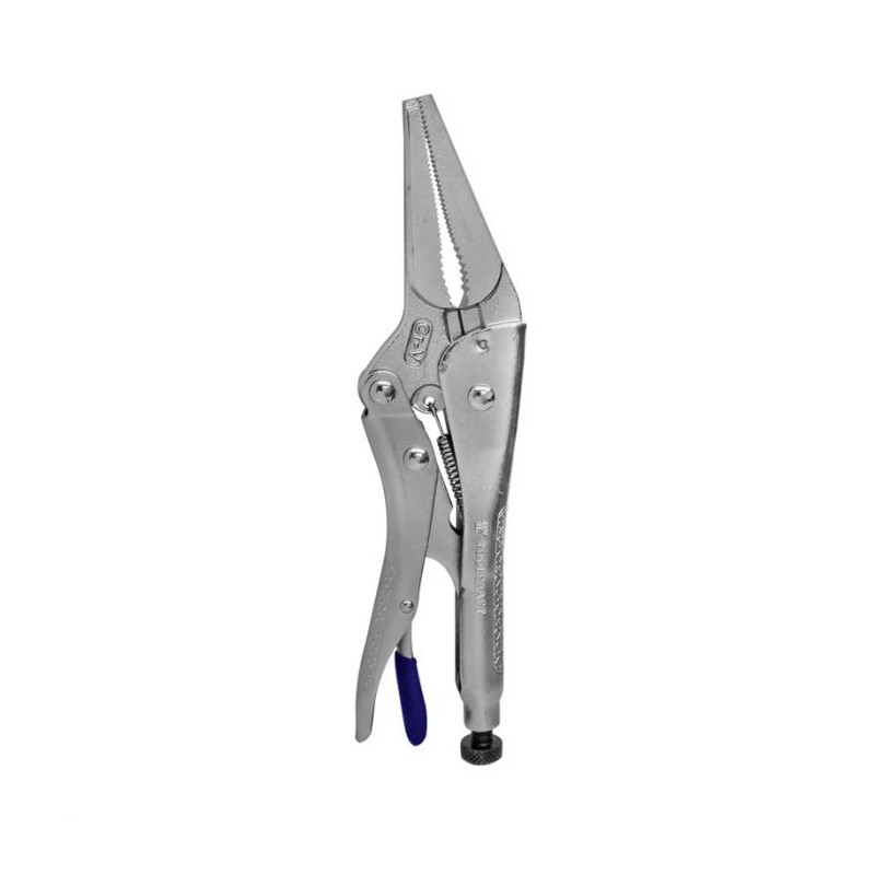 Pinza de presión punta larga 9" Toolcraft