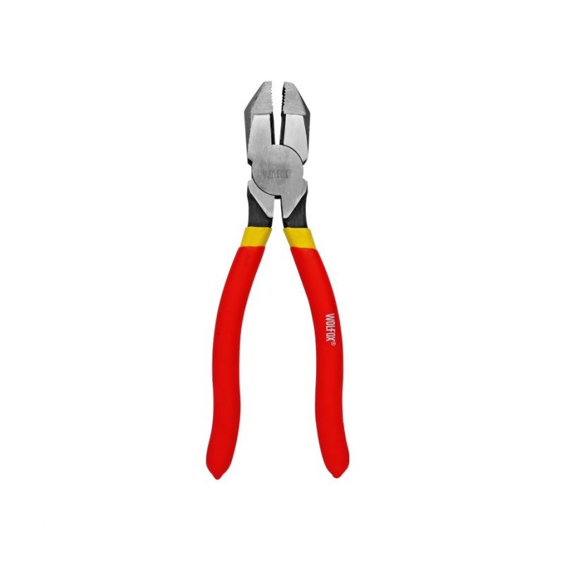 Pinza electricista de uso rudo 8" Wolfox