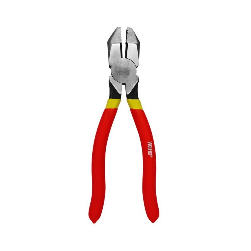 Pinza electricista de uso rudo 9" Wolfox