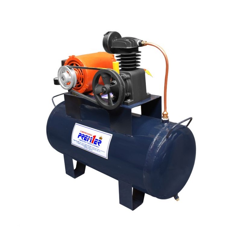 Compresor de 1/2 HP con tanque 48 litros Premier