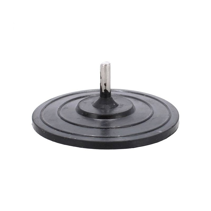 Respaldo de hule 4 1/2" para taladro