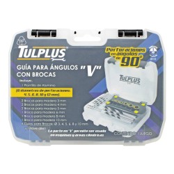 Guía para ángulos "V" con brocas 3111 Tulplus