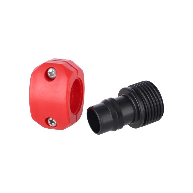 Conector plástico para manguera macho 5/8"-3/4" 13137 Adir