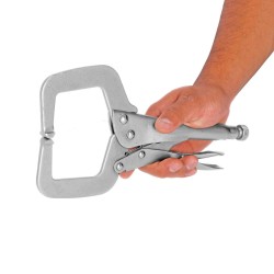 Pinza de presión tipo "C" mordaza fija 11" 15441 Adir