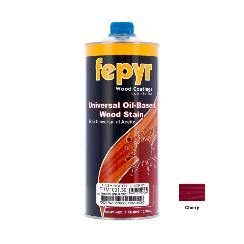 Tinta aceite Cherry 1 litro F-TM1031.30 Fepyr