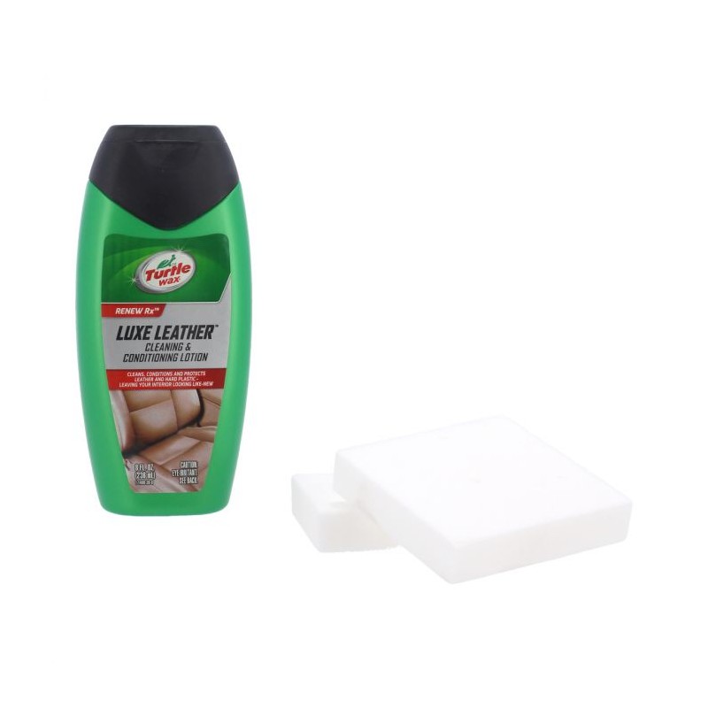 Kit de limpieza para interiores de piel para automóvil T480KT Turtle Wax
