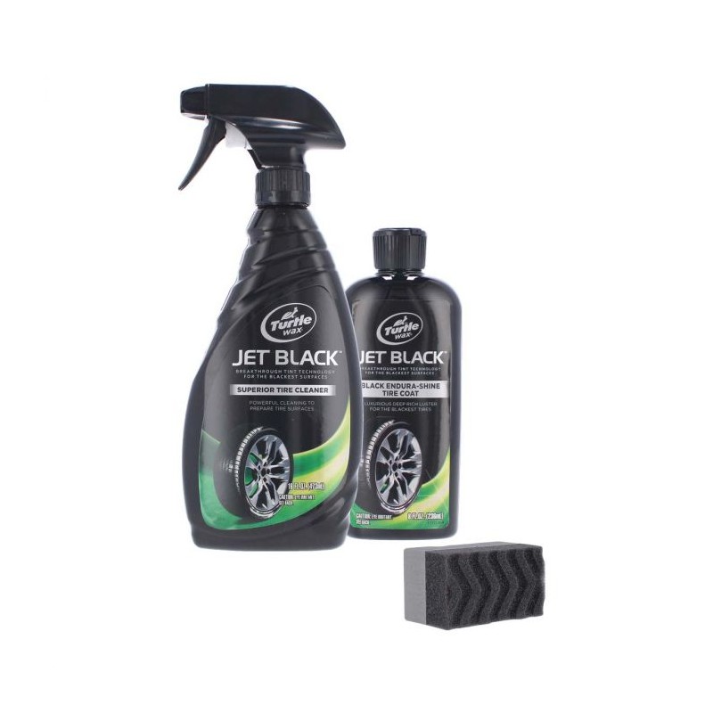 Juego para limpiar y abrillantar neumáticos T12KT Turtle Wax