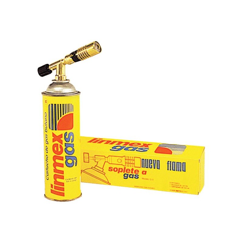 Soplete con tanque desechable F3 Linmex