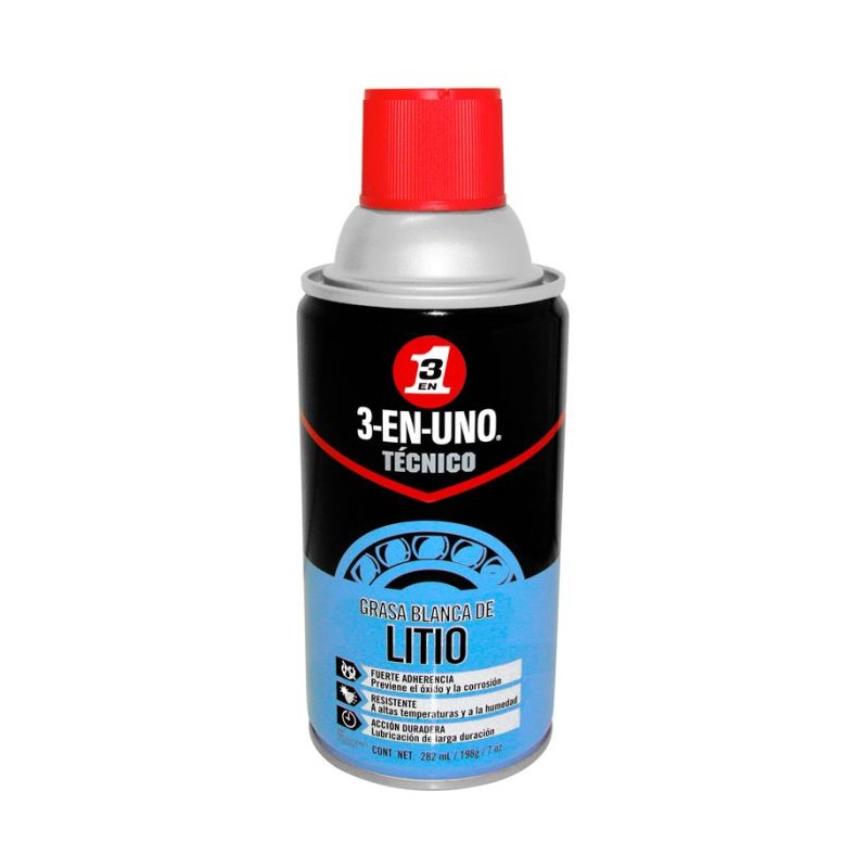 Grasa blanca de litio 282 ml 3 en 1 Técnico