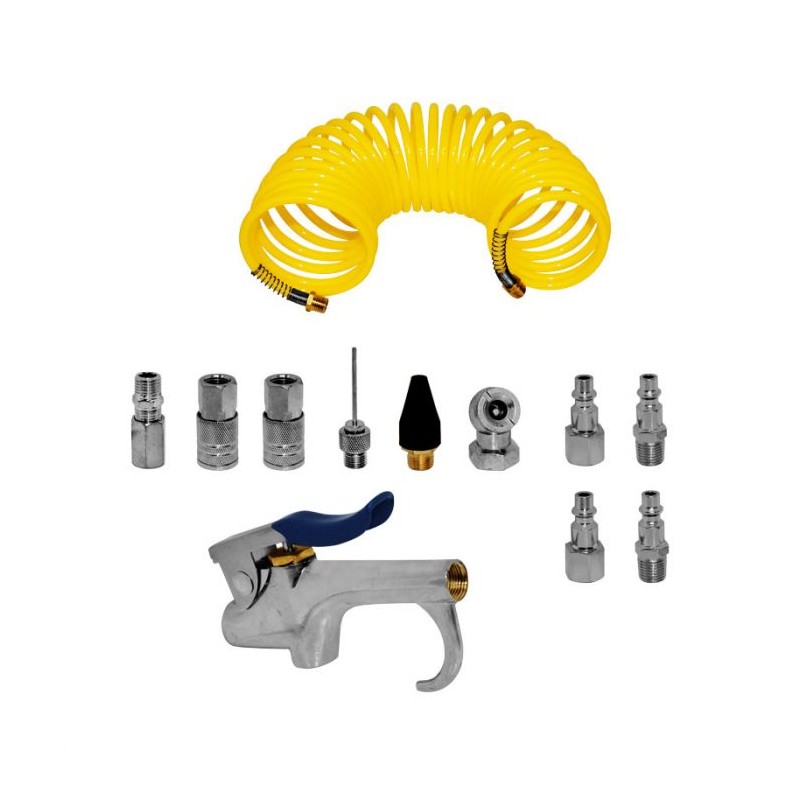 Kit de 14 accesorios neumáticos WF0148 Wolfox