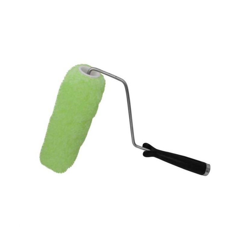 Rodillo de felpa Liso de 3/8" x 9"  verde Corona