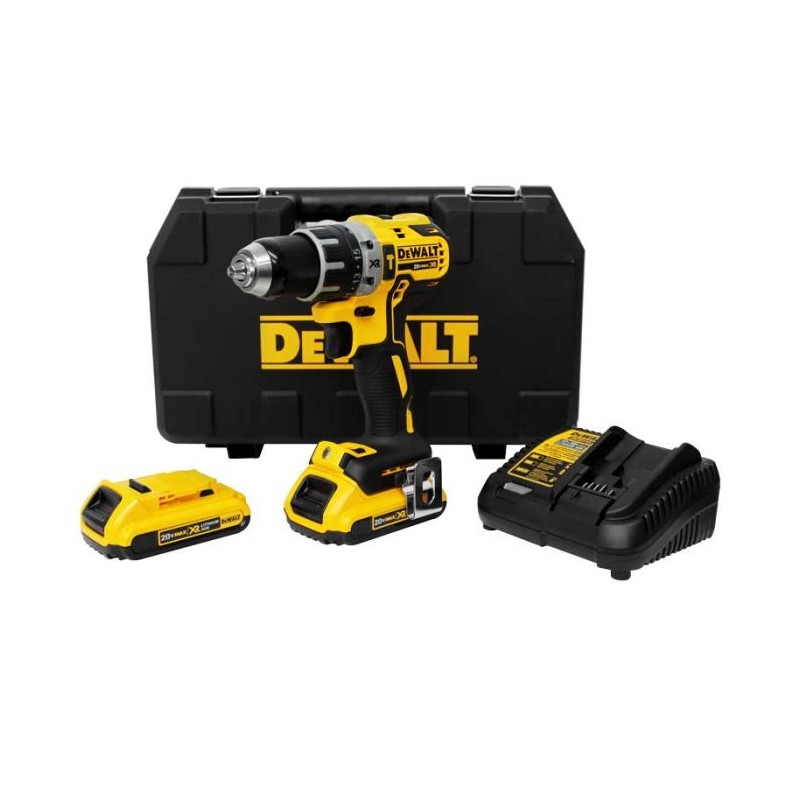 Kit de Taladro / percutor / atornillador inalámbrico de 1/2" DCD796D2 DeWalt