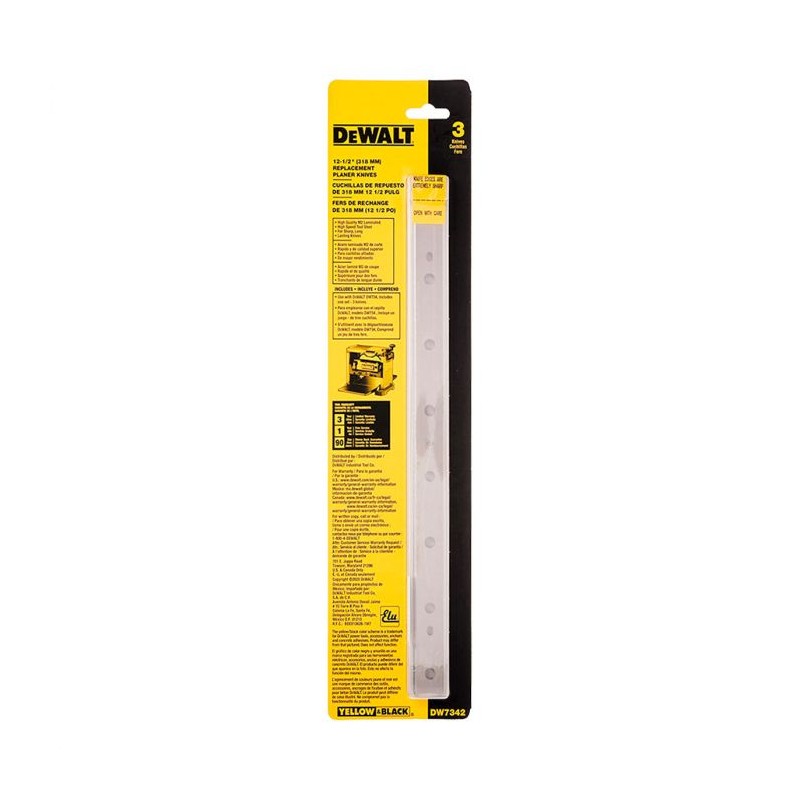 Cuchillas de repuesto para cepillo 318 mm DW7342 DeWalt