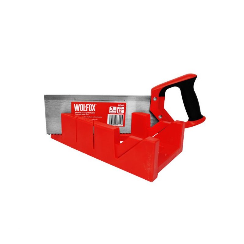 Caja de inglete con serrucho 12" WF0609 Wolfox