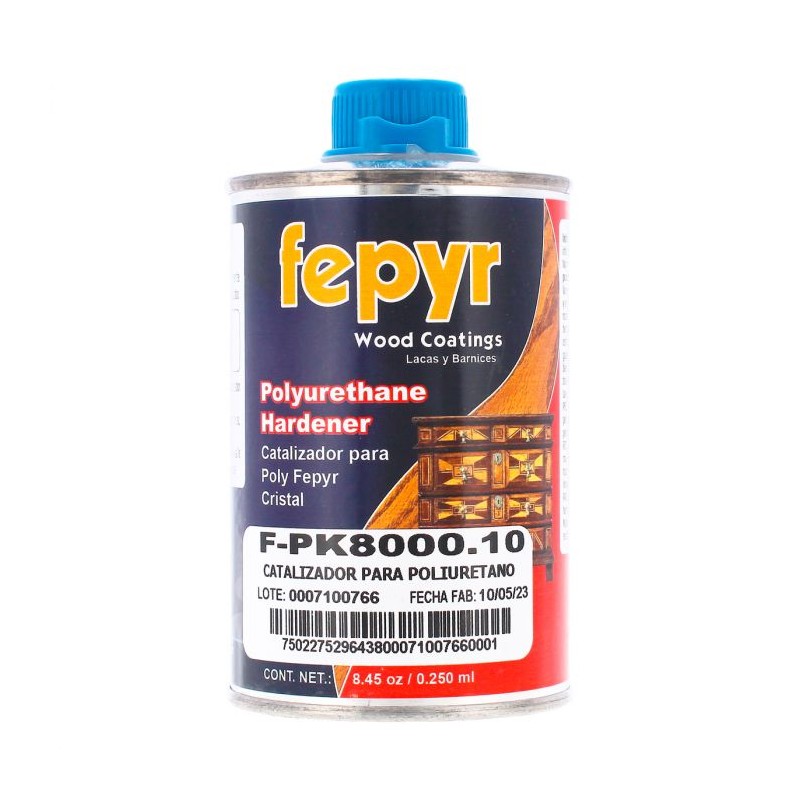 Catalizador para Poli Fepyr Cristal 250 ml F-PK8000.10