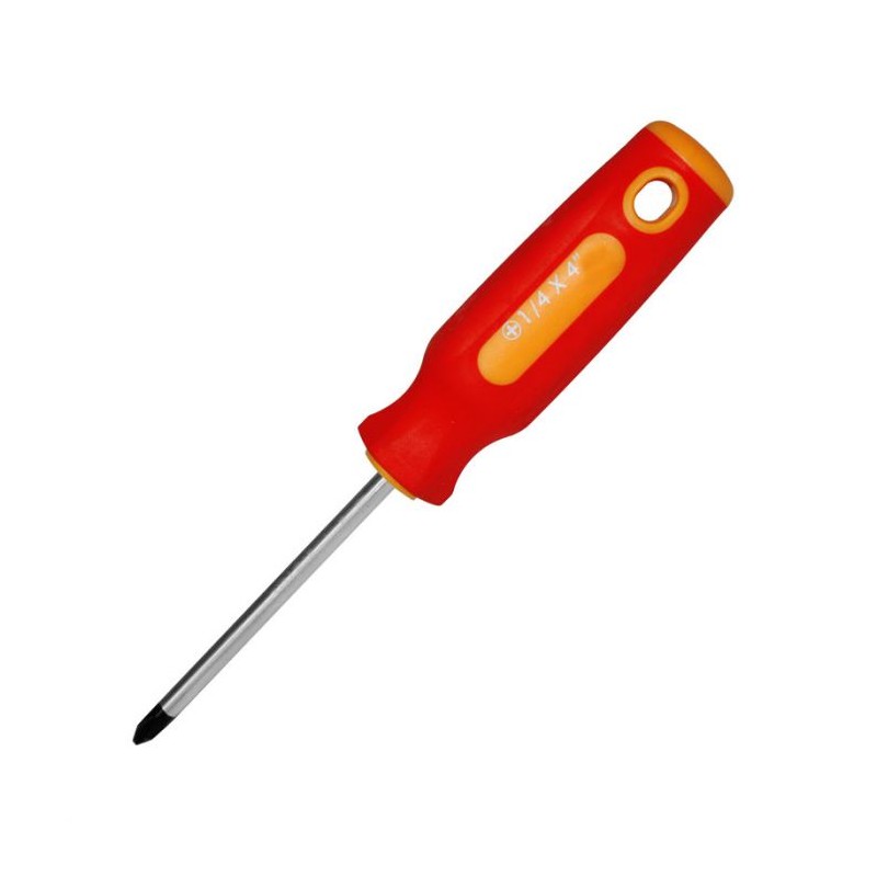 Desarmador punta phillips 1/4" x 4" Wolfox