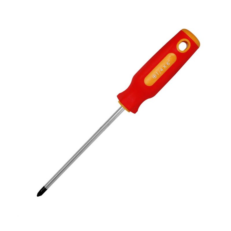 Desarmador punta phillips 1/4" x 6" WF2126 Wolfox