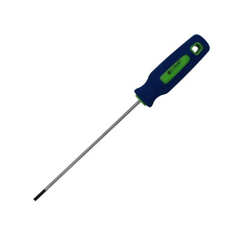 Desarmador punta plana 1/8" x 6" Rotter
