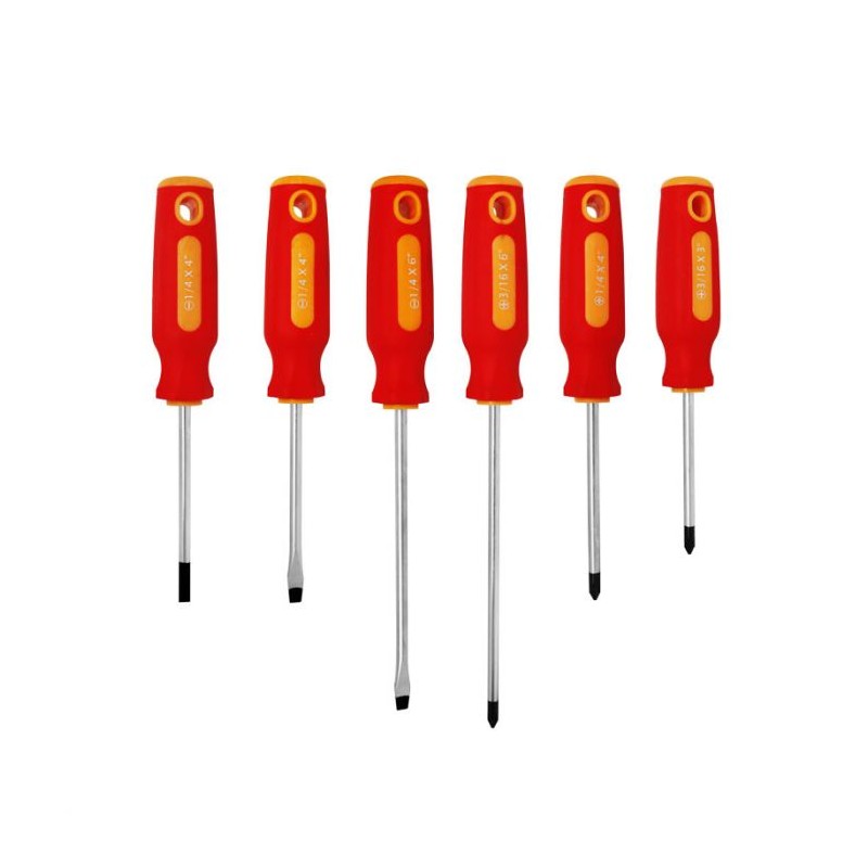 Juego de desarmadores 6 piezas WF2186 Wolfox