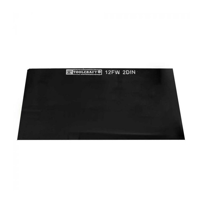 Cristal oscuro de 12 sombras para careta TC1056 Toolcraft