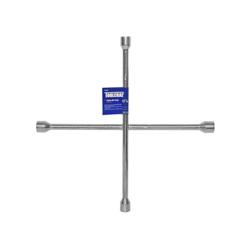 Llave de cruz cromada 18" TC0242 Toolcraft