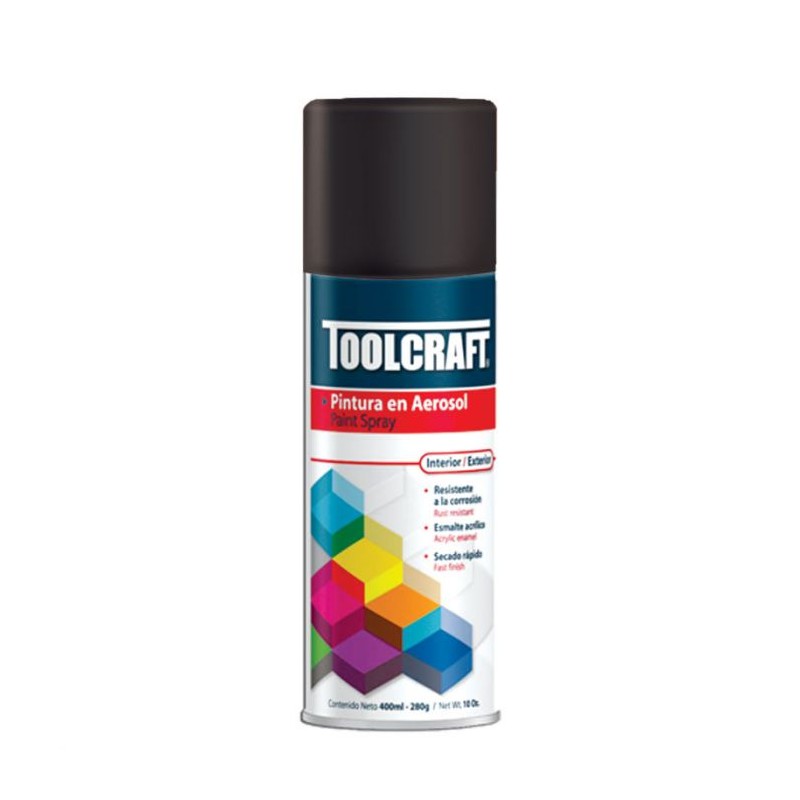 Pintura en aerosol negro mate TC1643 Toolcraft