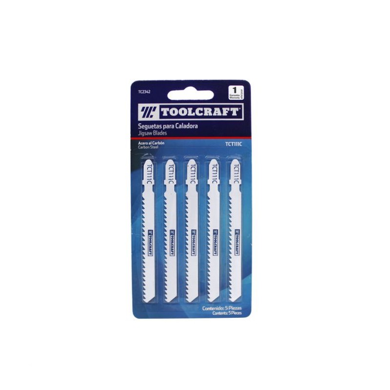 Seguetas HCS para madera "T" TC2342 Toolcraft