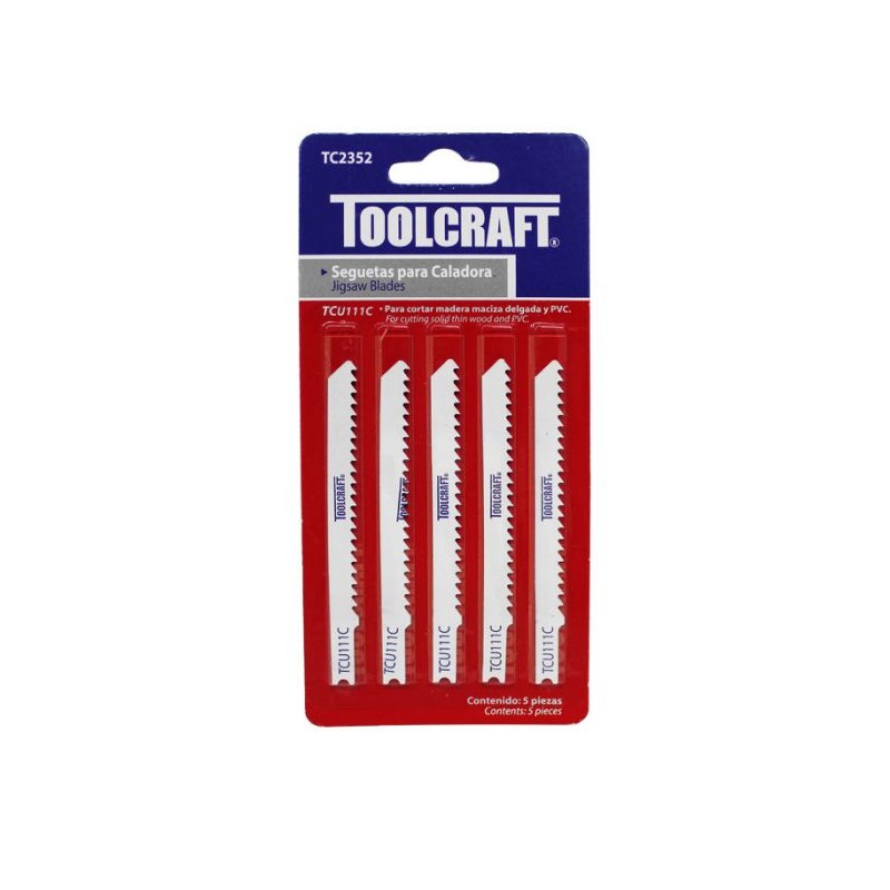 Seguetas HCS para madera "U" TC2352 Toolcraft